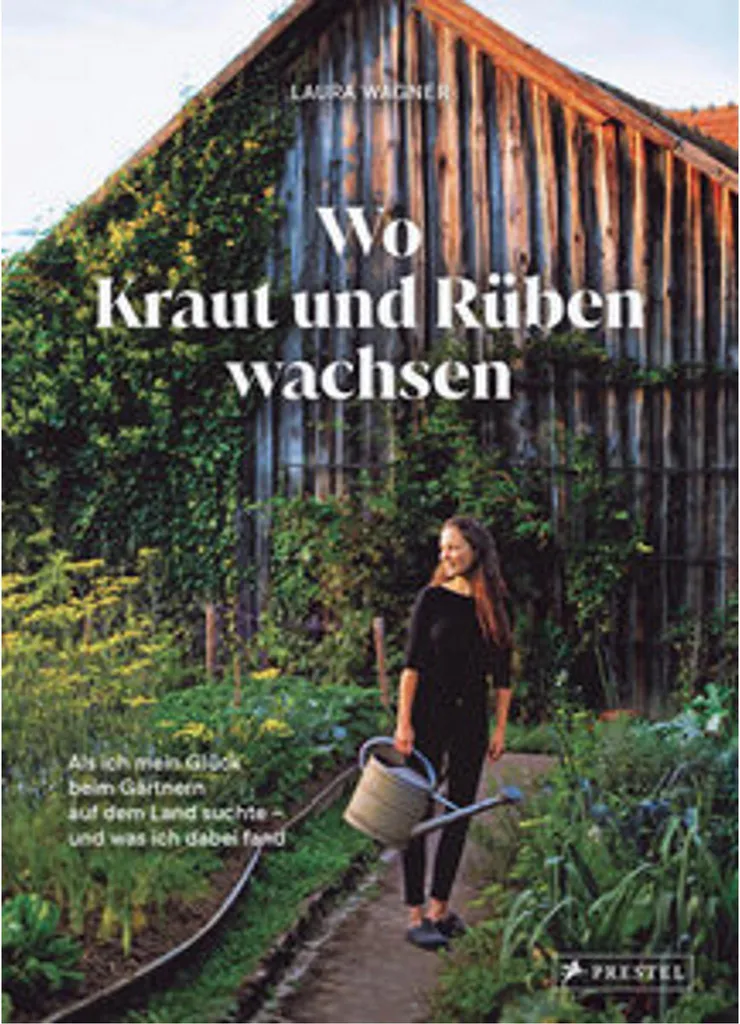 Beau livre illustré sur le potager : Wo Kraut und Rüben wachsen - 192p