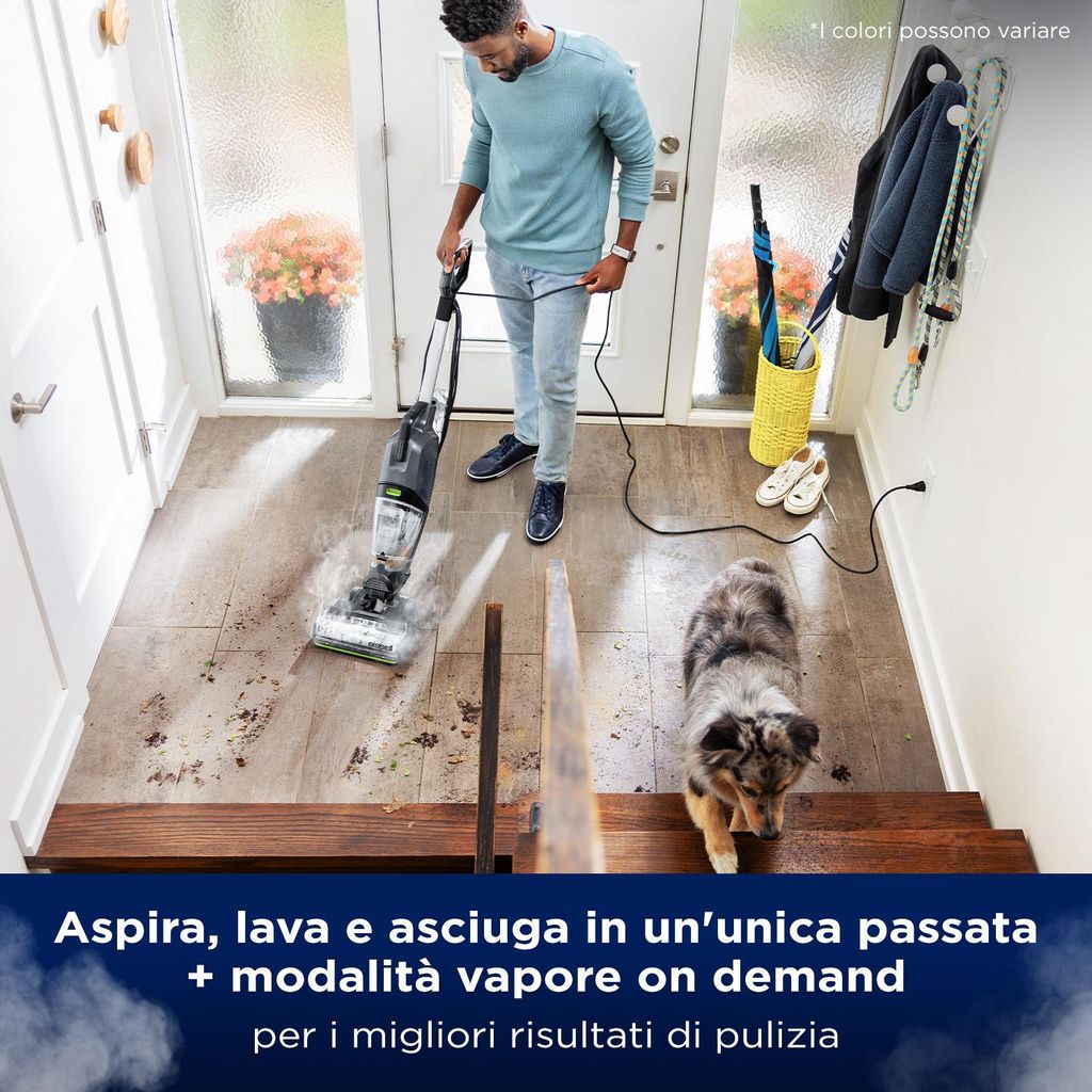 BISSELL CrossWave HydroSteam PET Select, aspirateur Image du produit 