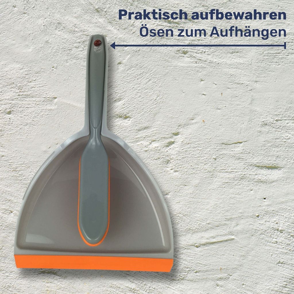 Kehrset Gummi Handfeger + Kehrschaufel - Kehrgarnitur Produktbild 6