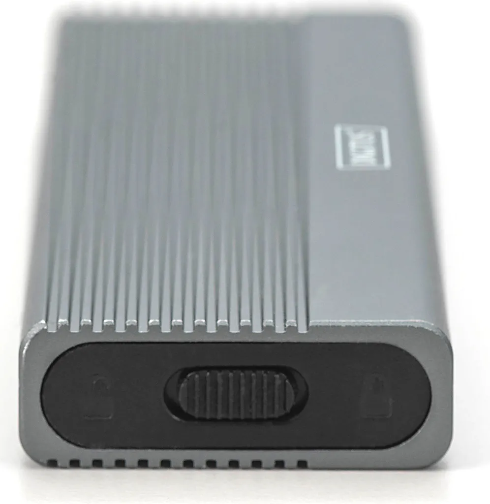 Case Esterno DIGITUS DA-71154 M.2 SATA SSD - USB 3.1 Gen2 6Gbps - 5