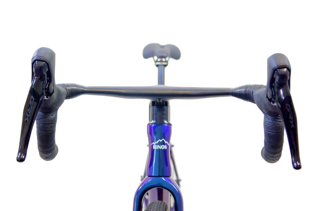 RINOS Carbon Gravel Bike Sandman4.0 Shimano GRX400 Blau 56 cm