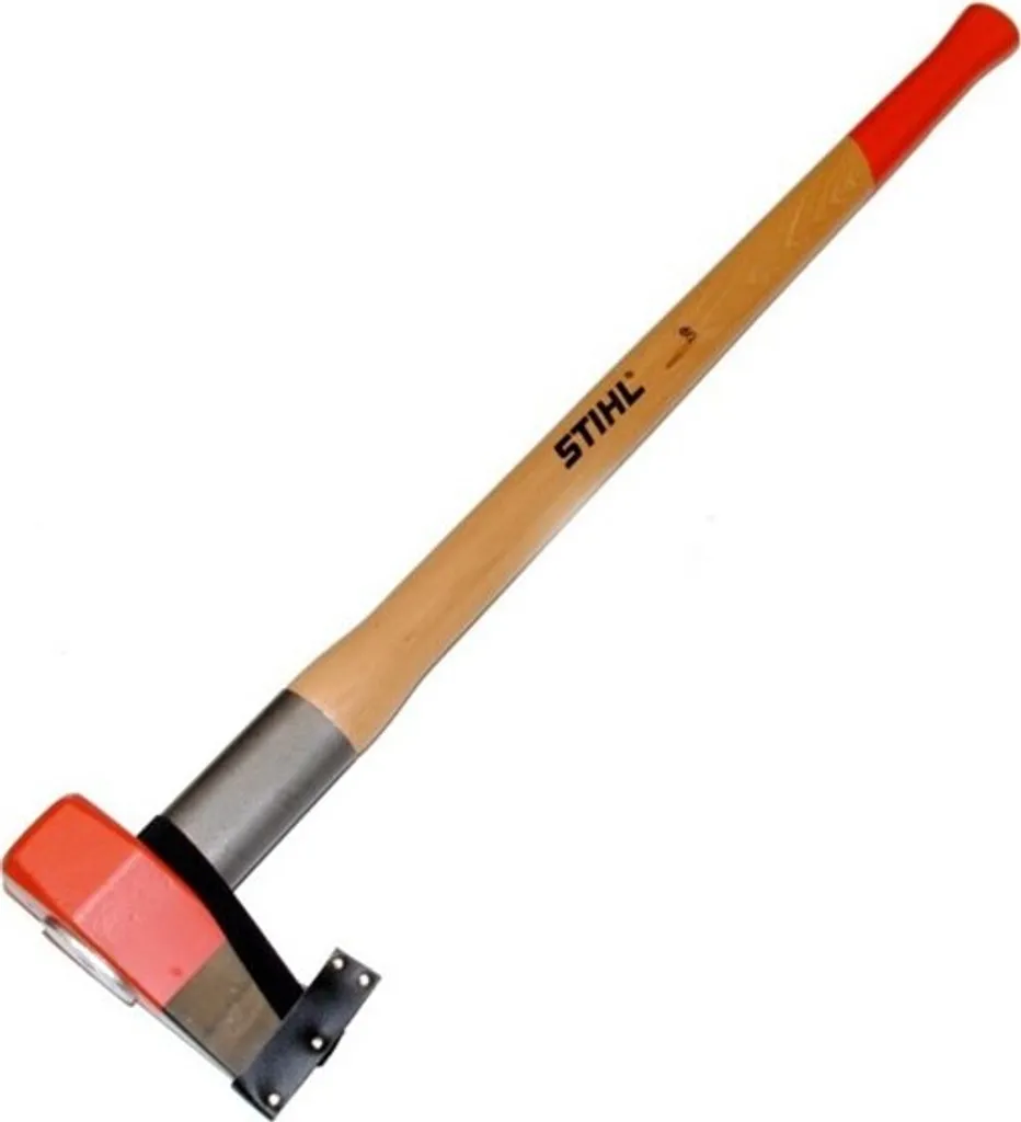 Hache à fendre Stihl AX 33 CS manche bois 90 cm pour gros billots 3kg