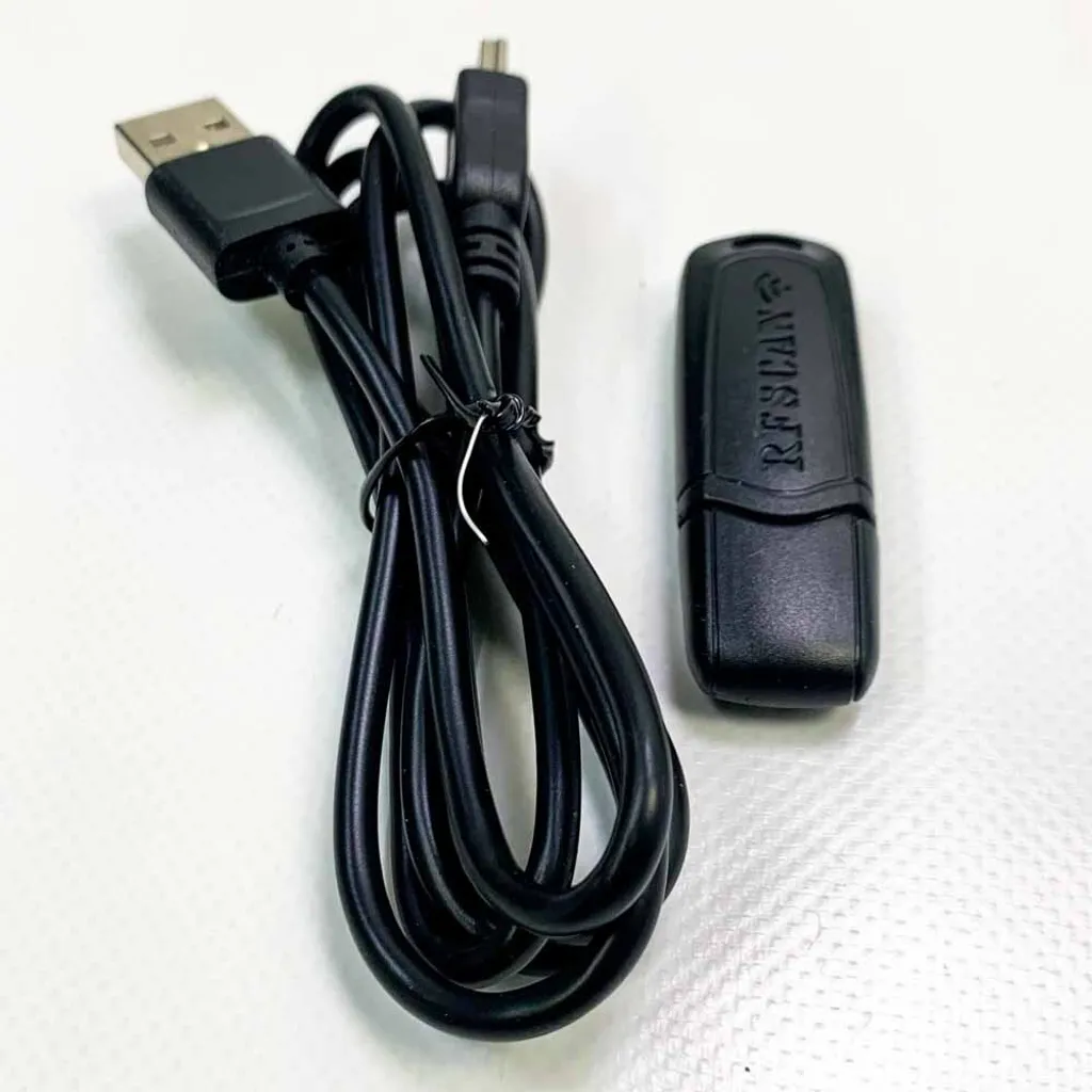 Lettore e raccoglitore di codici a barre per inventario 2D JRHC con ricevitore USB wireless a 2,4 GHz Lettore di codici a barre multifunzionale con schermo LCD da 2,8 pollici e lunga portata di trasmissione. - 3