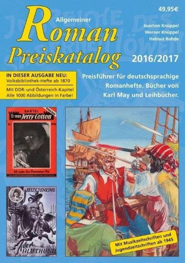 Knüppel, J: Allgemeiner Roman-Preiskatalog 2016 / 2017, Prei