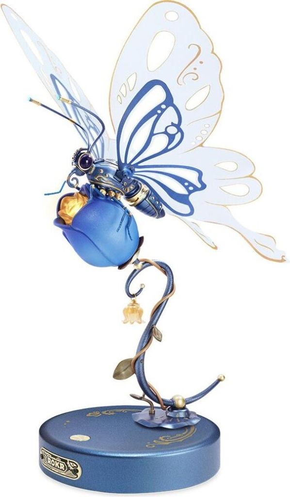 Puzzle mécanique 3D RoboTime Blue Butterfly Image du produit 
