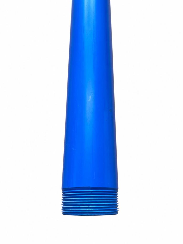 PVC Vollwandrohr Aufsatzrohr Brunnenrohr 1 1/2", 1m, Produktbild 