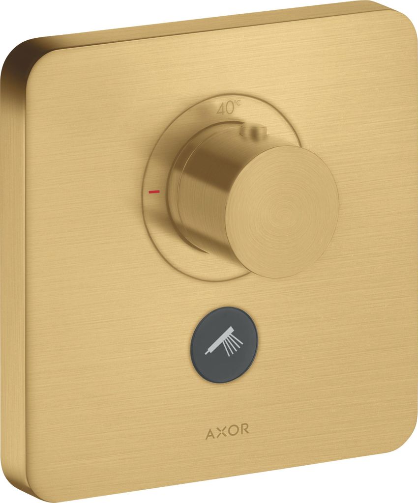 hansgrohe AXOR Starck ShowerSelect Soft Thermostat Highflow Unterputzmodell für 1 Verbraucher und einen zusätzlichen Abgang, 36706250
