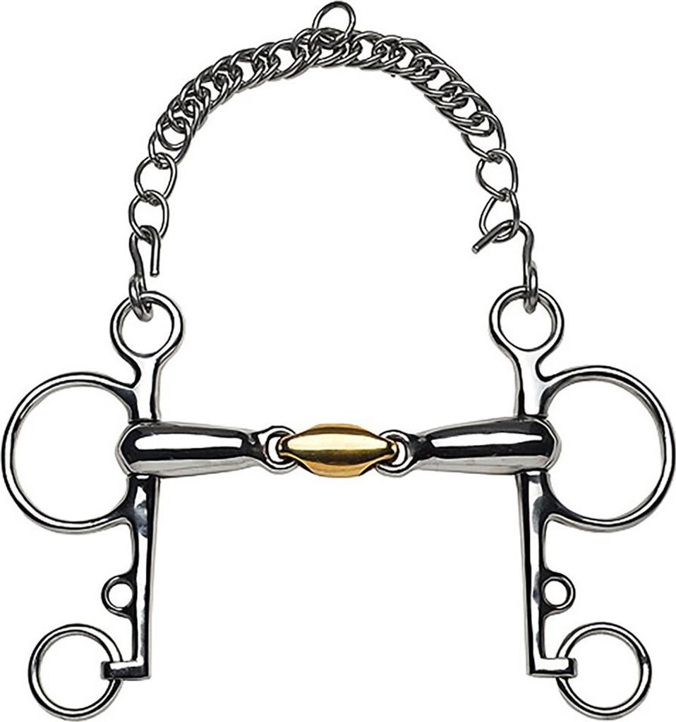 FEELING Anatomic Pelham mit kurzen Bäumen, Größe:Mundstück 125 mm Mundstückstärke 21 mm
