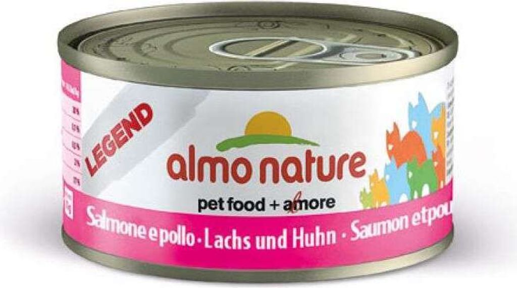 Almo Nature Legend - Lachs & Huhn 70gx24