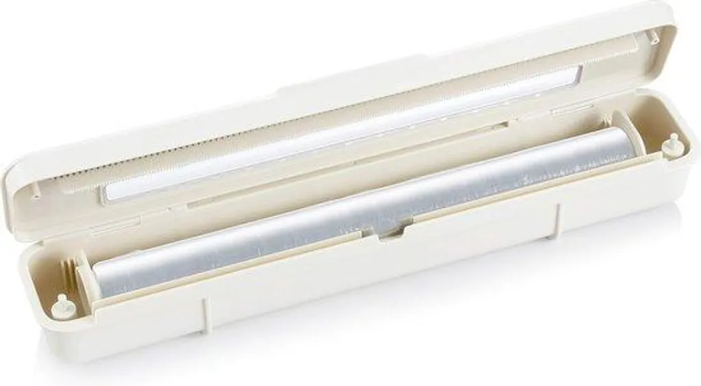 Distributeur de film étirable et aluminium blanc rigide avec coupe-flux