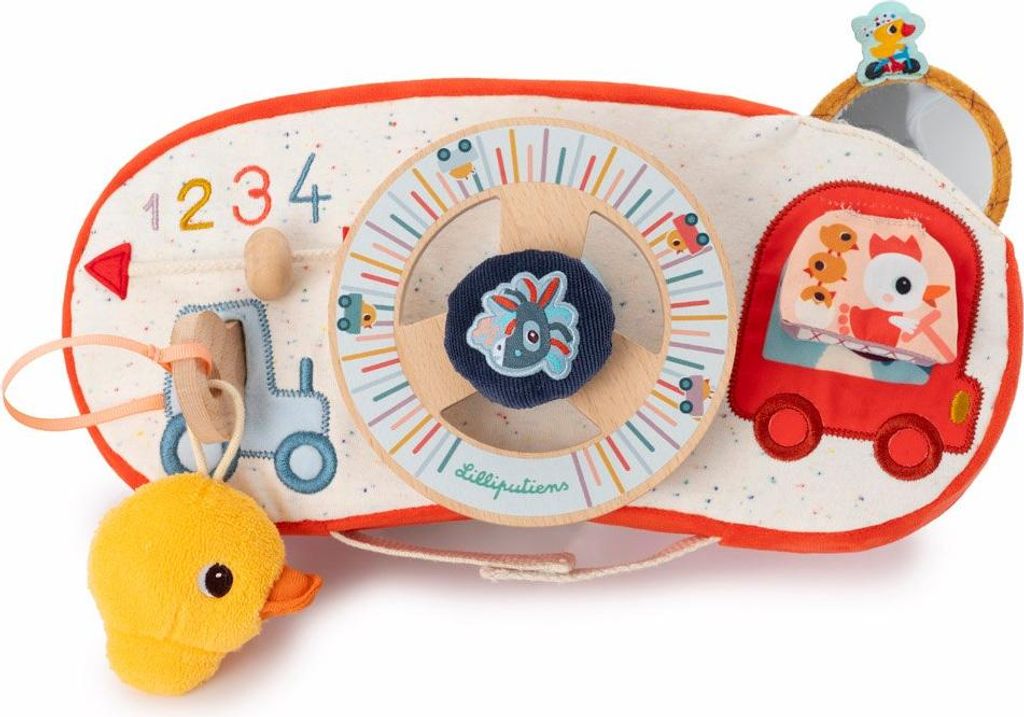 Lilliputiens Aktivitätstafel Bauernhof - Interaktives Spielzeug für unterwegs