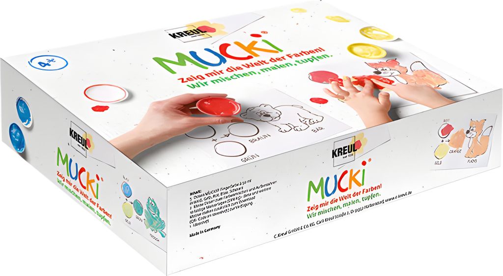 MUCKI Set Wir mischen, malen, tupfen, 1 Stück Produktbild 