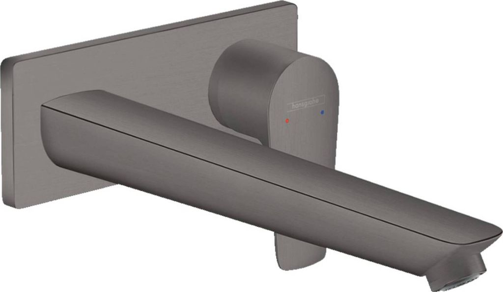 hansgrohe Talis E Einhebel-Waschtischmischer Unterputz, Wandmontage, unverschließbares Siebventil, Ausladung 225mm, 71734340