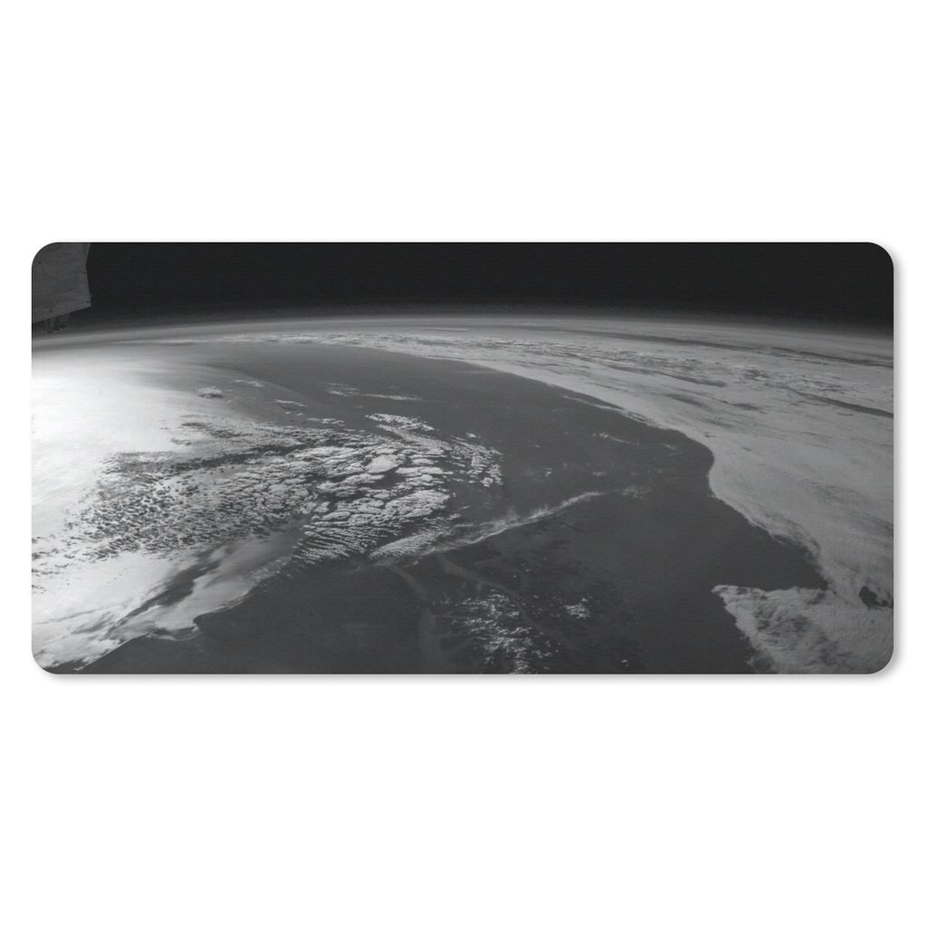 MuchoWow Mauspad Mousepad Erde - Planeten - Weltraum 60x30 cm - Mousepads - Maus Mat - Pad - Mausunterlage - Nachhaltig
