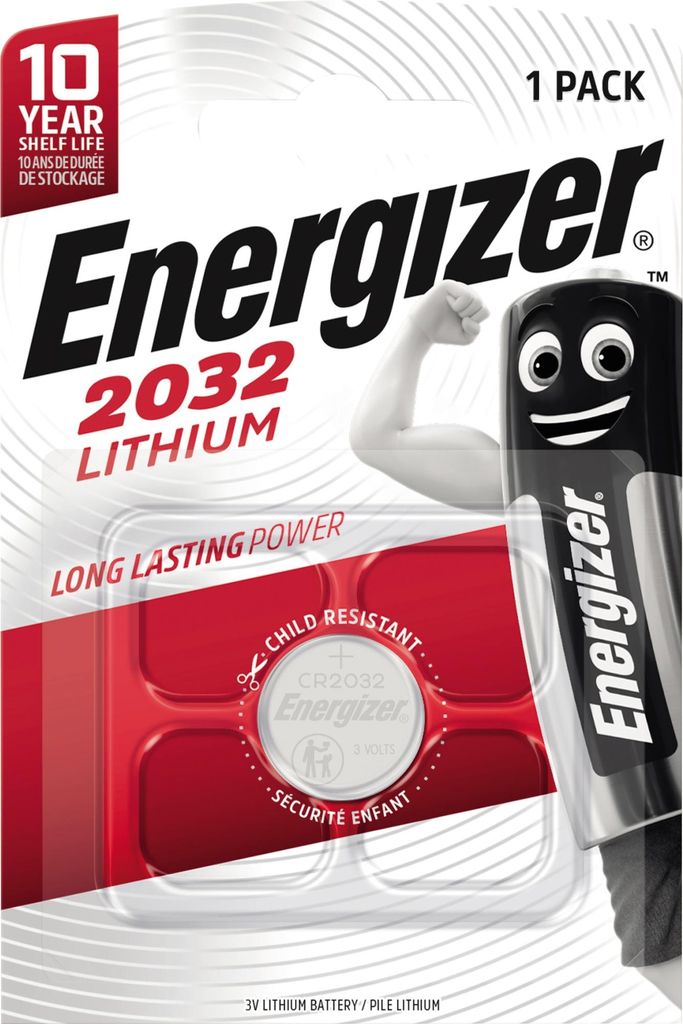 Energizer 628753, Einwegbatterie, CR2032, Lithium, 3 V, 1 Produktbild 