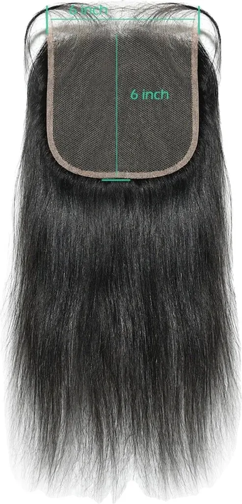 Chiusura 6x6 Pizzo HD 24 Pollici - Capelli Veri 150% Volume Extra