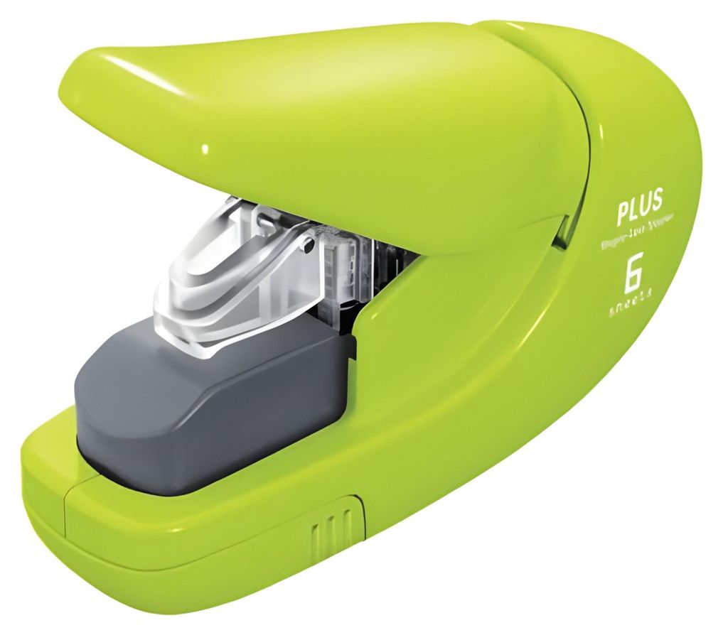 Plus Japan 31146 Cucitrice senza punti metallici - verde, Immagine del prodotto 