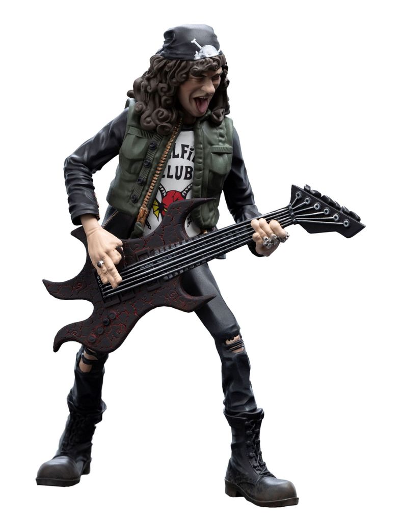 Stranger Things Mini Epics Vinyl Figur Rockstar Eddie 16 cm Produktbild 