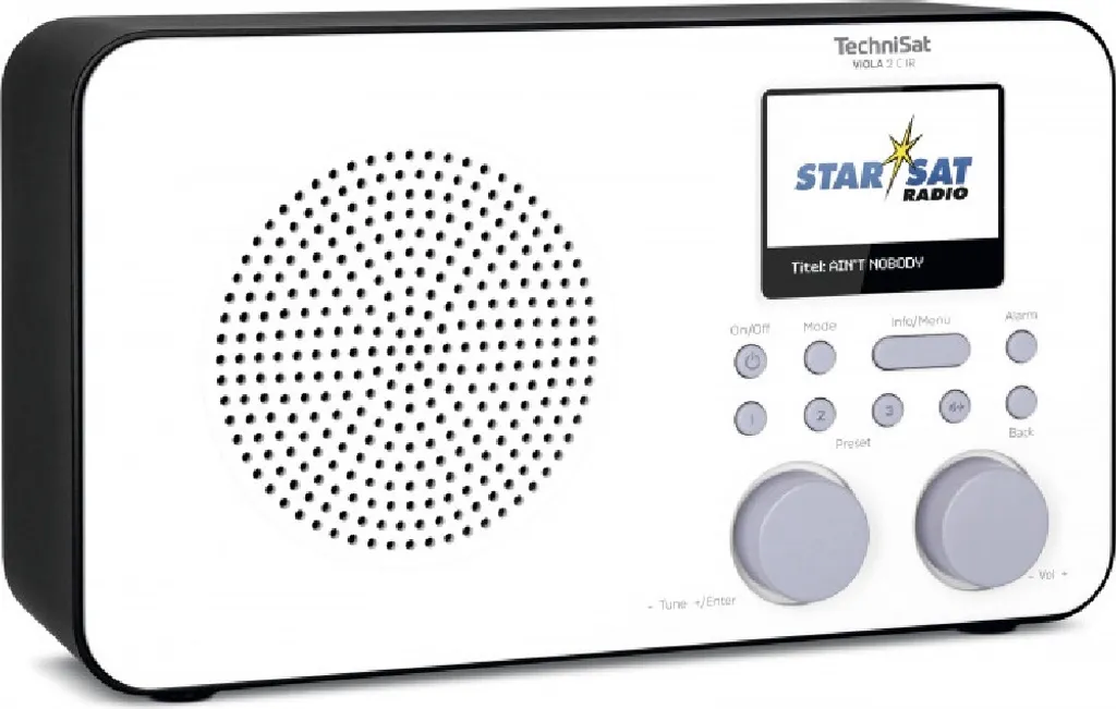 Radio Numérique DAB+ sans Grésillement Technisat Viola 2C Écran 2.4" - 12
