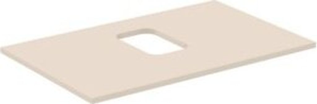 Ideal Standard T5410NF WT-Platte i.life B mittigerAusschnitt