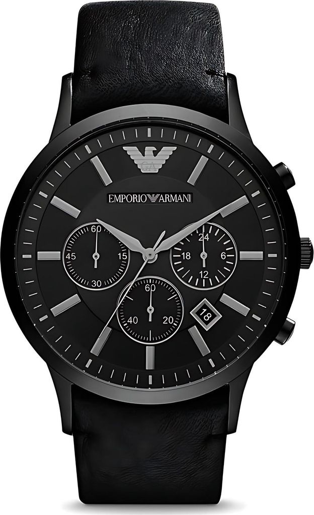 Emporio Armani Renato Herrenuhr schwarz AR2461 Produktbild 
