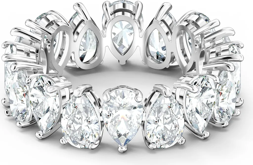 Bague Swarovski Vittore Pear : Brillance Durable et Style Anti-Ternes