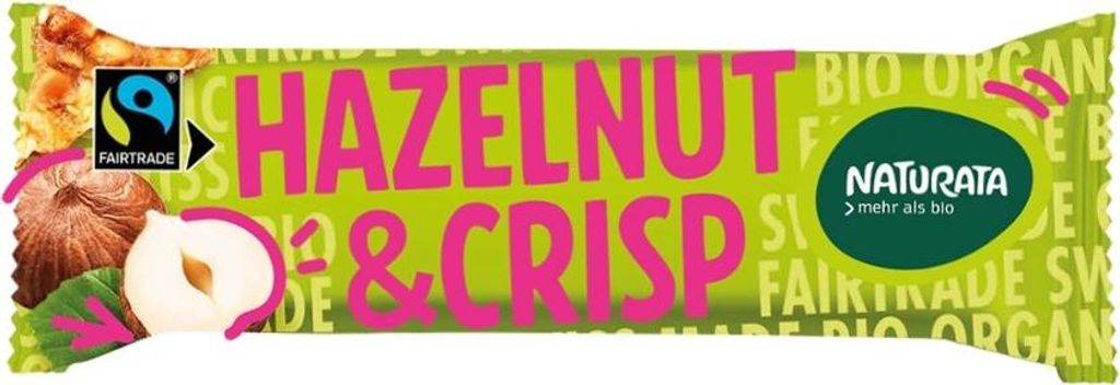 Schokoriegel - Hazelnut & Crisp 33g