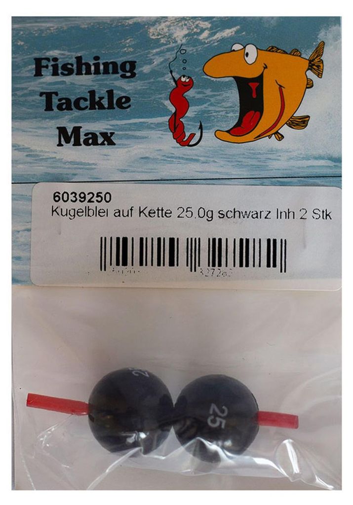 Kugelbleie mit Schlauch Angelblei 25 g
