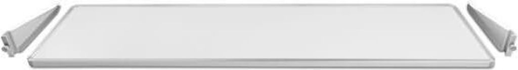 Ablageboden für Stellwandsystem BxT 1500x350mm lichtgrau