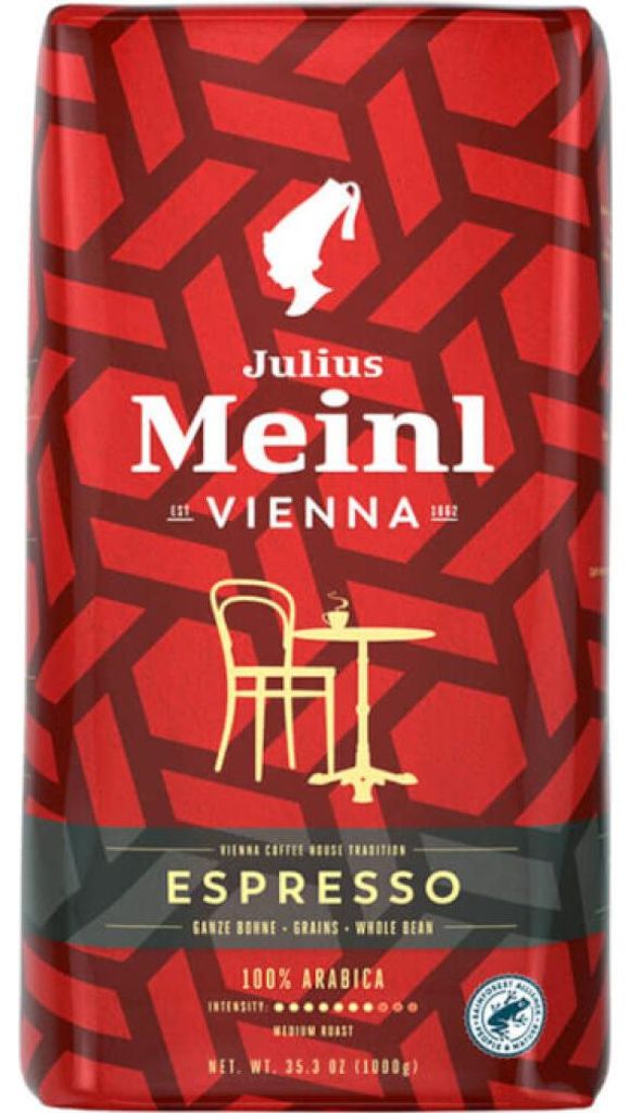 Julius Meinl Vienna Espresso Kaffeebohnen, Arabicabohnen 1,0 kg
