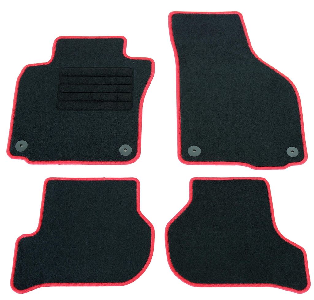 Fußmatten-Set für VW Golf 6 inkl. Variant, 10/2008-07/2013, Produktbild 