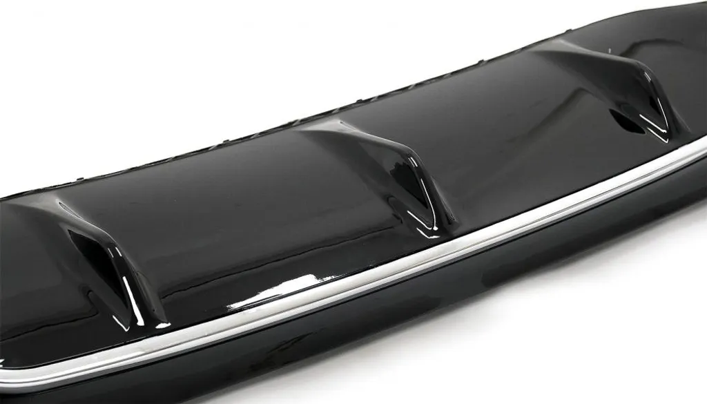 Pack Look E63 pour Mercedes W213 : Diffuseur Arrière et Sorties Chrome - 3