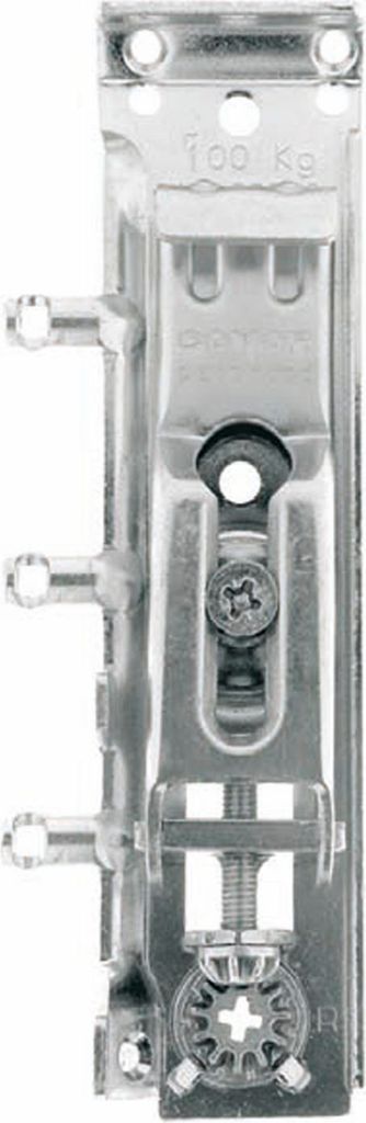 CAMAR Schrankaufhänger 817 rechts, H 18 mm, T 25 mm, Stahl Produktbild 
