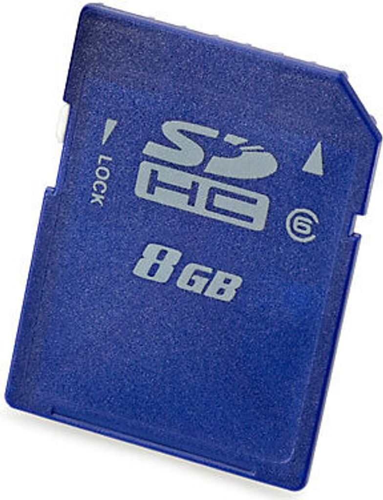 Hewlett Packard Enterprise 8GB SD, 8 GB, SDHC, Klasse 6, Blau