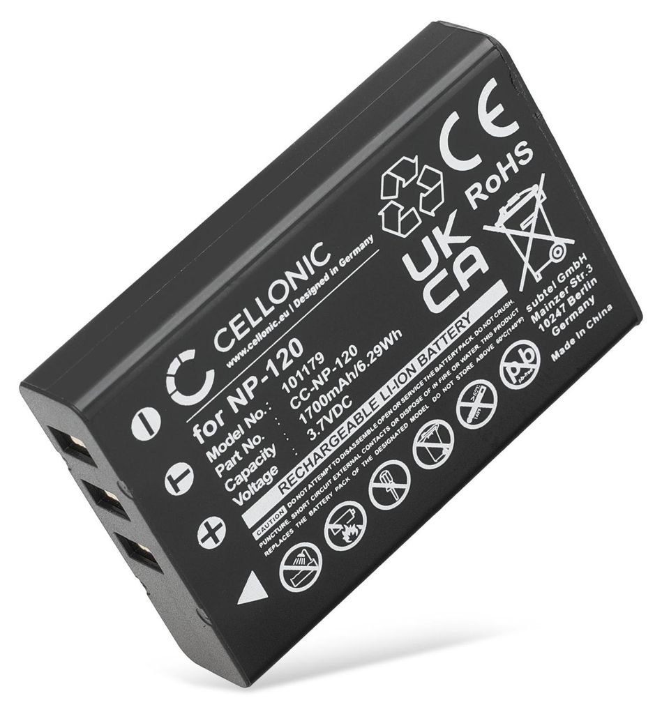 CELLONIC 1x Batterie pour Appareil photo Compatible avec Image du produit 