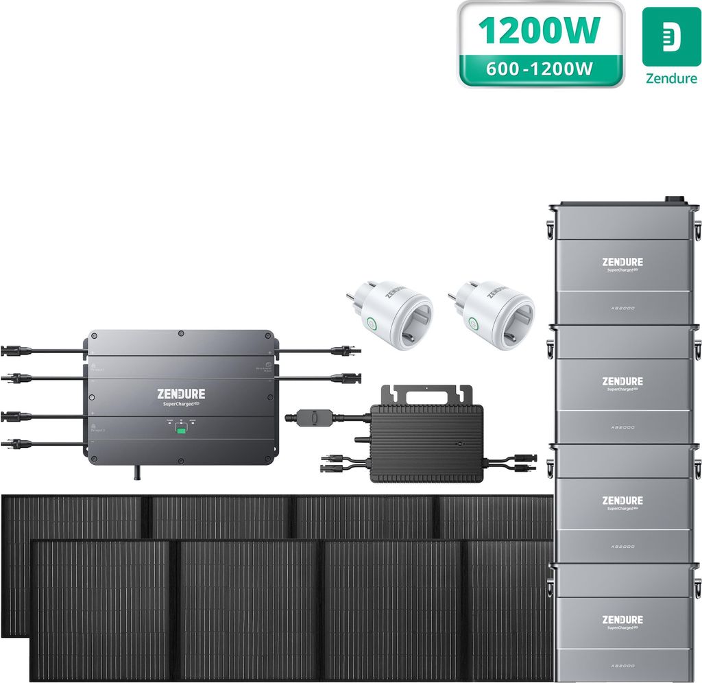 Zendure Solarflow 0% MwSt §12 III UstG AB2000S 2kWh Produktbild 9