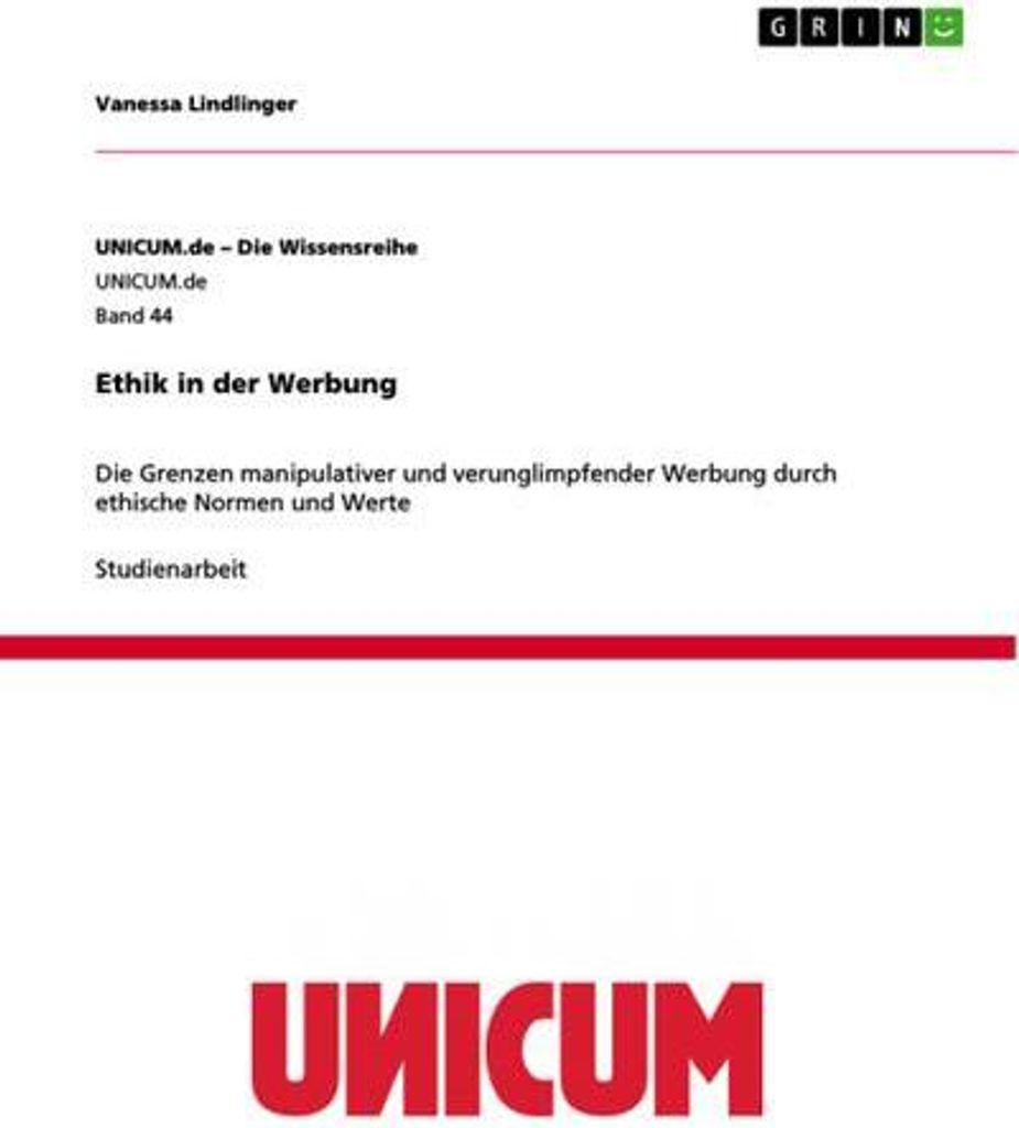 Ethik in der Werbung