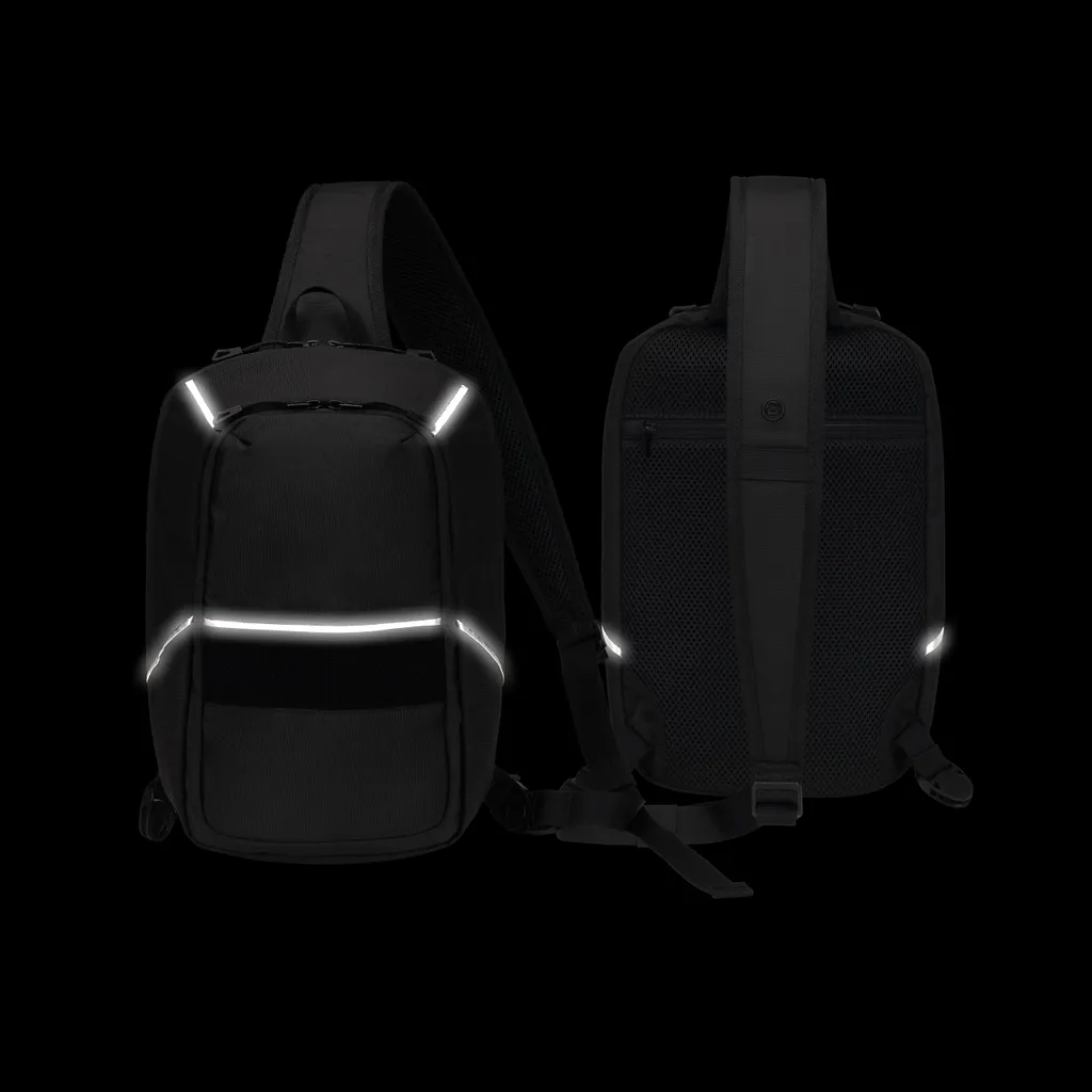 Sac bandoulière vélo Dicota Sling Bag réfléchissant pour vélotaf de nuit - 9