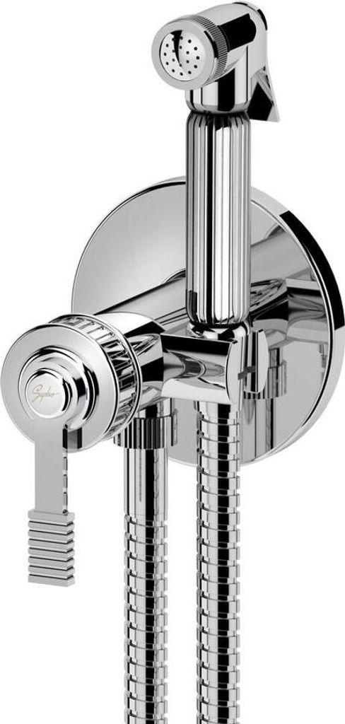 VERSI Unterputz-Armatur mit WC-Handbrause, chrom