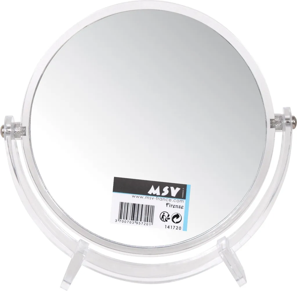 Miroir Cosmétique à Poser Firenze MSV 5x - Miroir de Salle de Bain