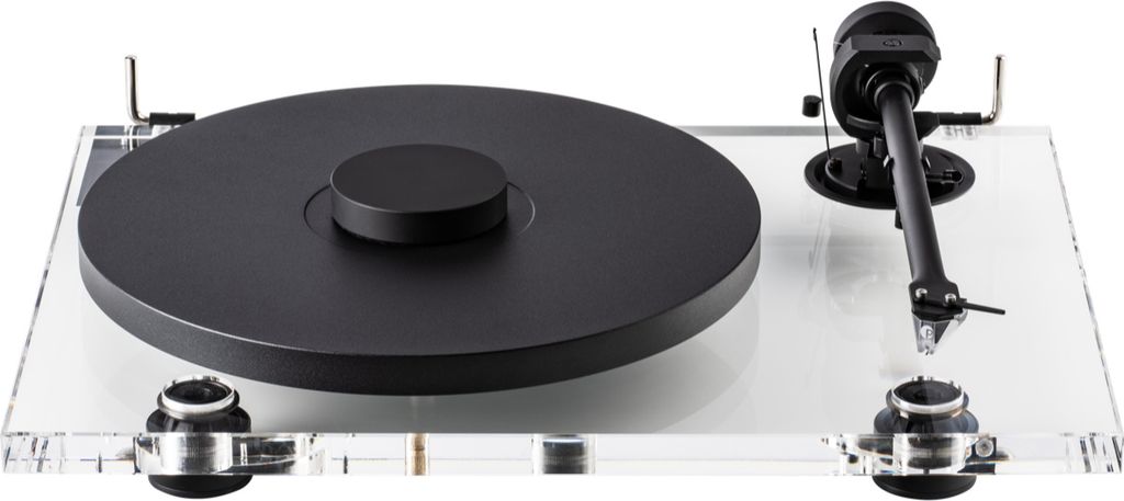 Pro-Ject XA B, Audio-Plattenspieler mit Riemenantrieb, Manuell, Schwarz, Transparent, Aluminium, 33,45 RPM, 0,13%