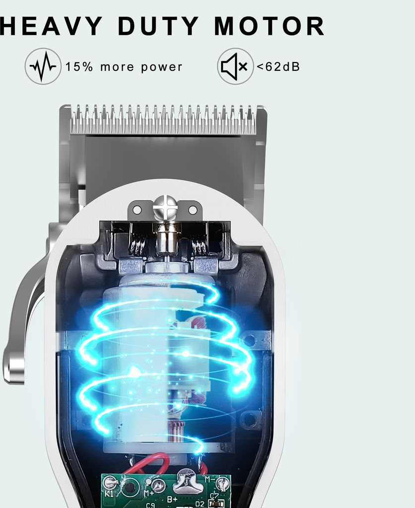 Surker Professional Herren Haarschneider mit Wireless LCD Produktbild 6