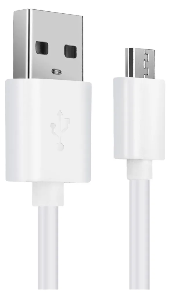 Cavetto Bianco Micro USB per Telecomando Logitech Harmony 1m