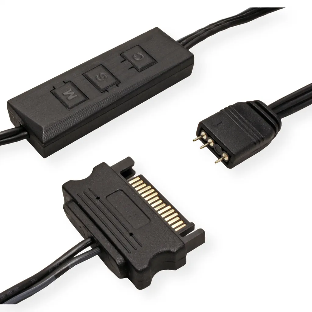 XILENCE XZ172 Mini Controller ARGB 5V 3-Pin | Gestione Luci LED PC - 4
