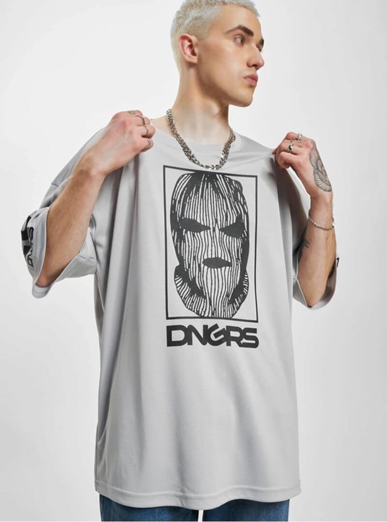 Dangerous DNGRS - Herren Evil 07 T-Shirt GREY M