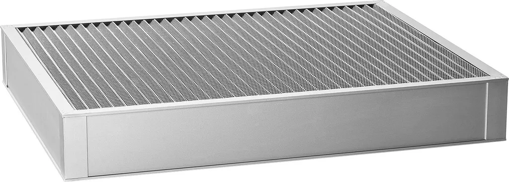 Filtre à air anti-poussière électrostatique en aluminium MERV 8