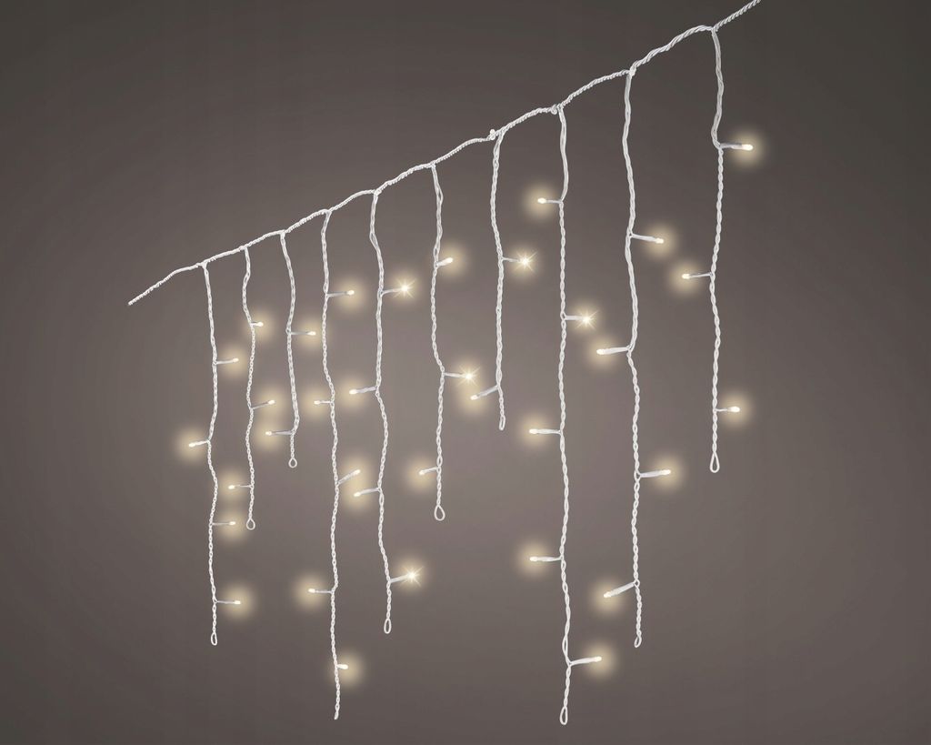 LED-Deko-Lichtvorhang Eiszapfen 20 m Produktbild 