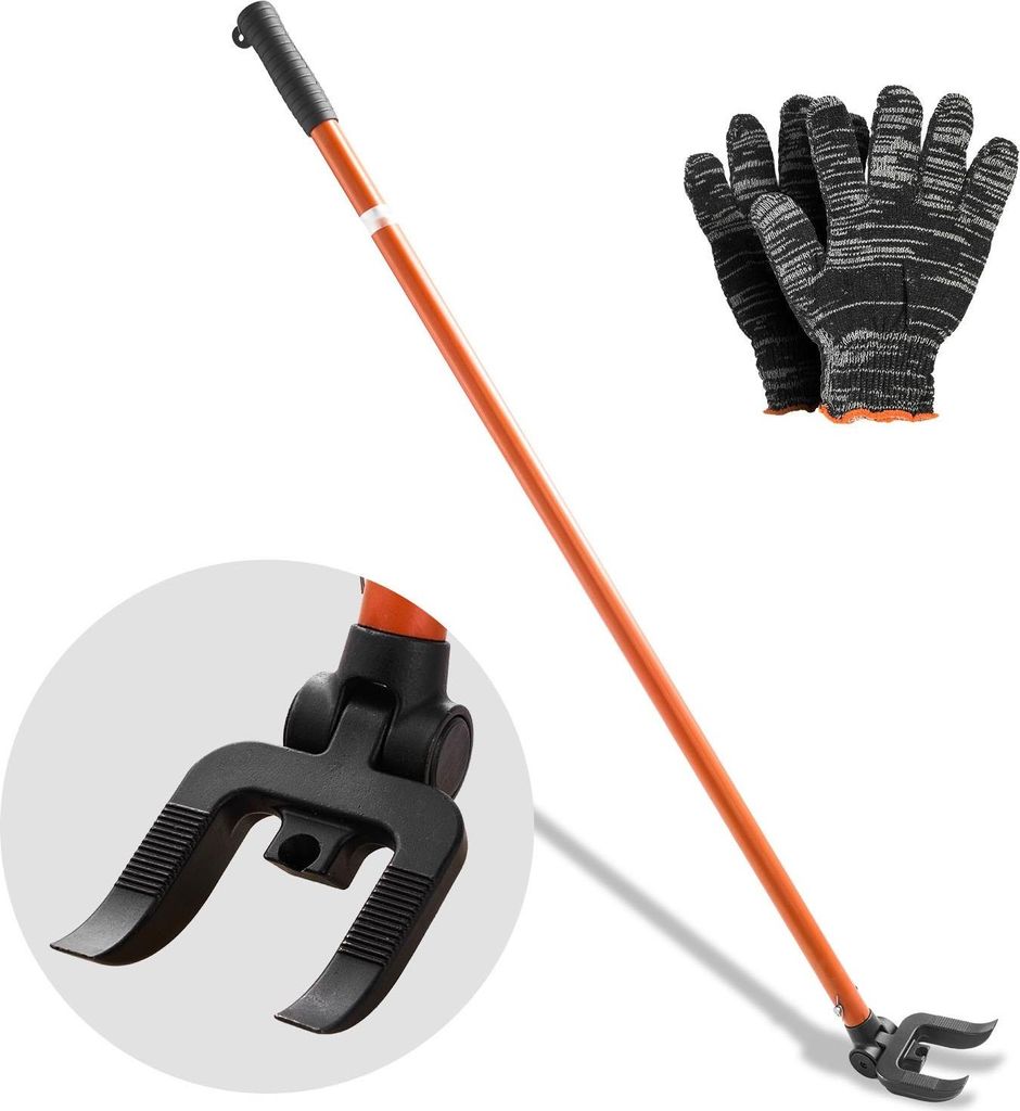 Palettenheber & Palettenbrecher - Abrisshebel - 907 kg Tragkraft - 127 cm Länge - Mit Nagelzieher - Schwere Ausführung - Für Paletten & Bodenbel...