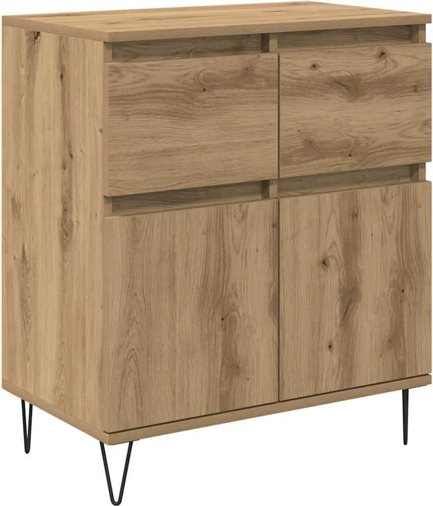 SYFAX™ Mobile Contenitore Rovere Artigianale 60x35x70 cm - Qualità