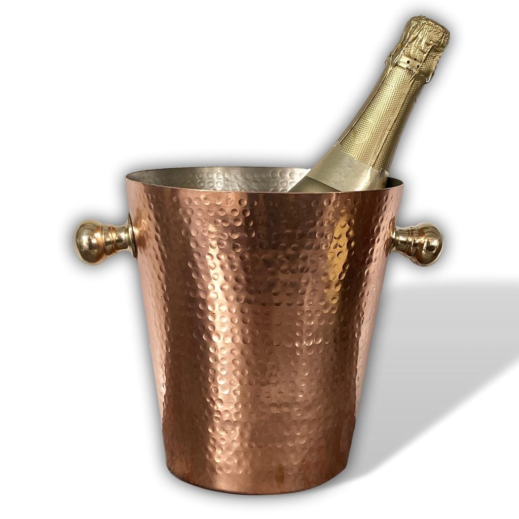 Weinkühler Aus Aluminium – Elegant & Praktisch Mit Zwei Tragegriffen